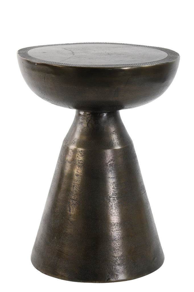 Side table 39,5x53 cm PASJA antique bronze