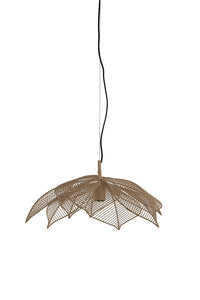 Hanging lamp 54x24,5 cm PAVAS matt beige