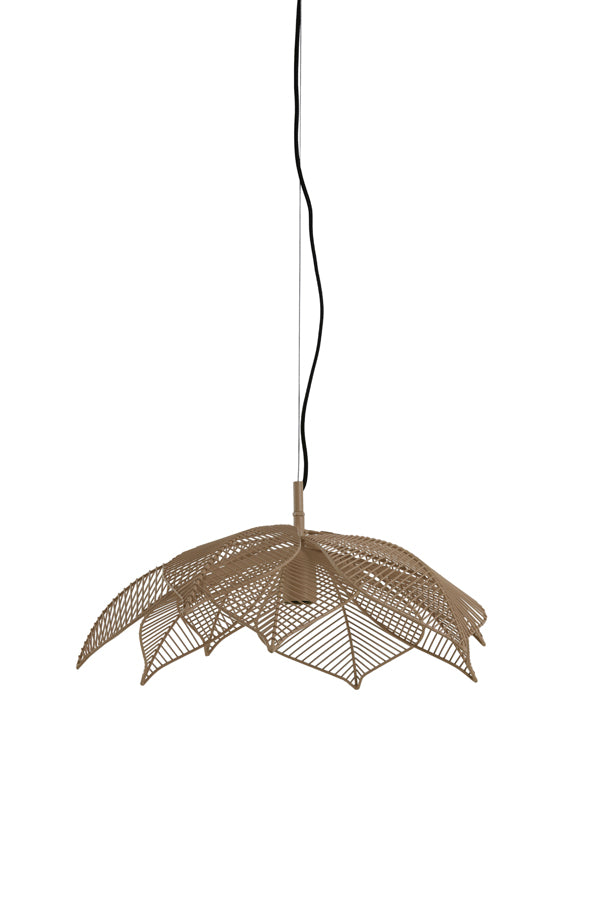 Hanging lamp 54x24,5 cm PAVAS matt beige