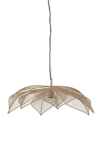 Hanging lamp 72x29 cm PAVAS matt beige