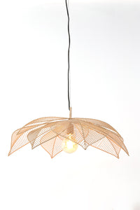 Hanging lamp 72x29 cm PAVAS matt beige