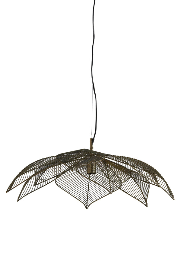 Hanging lamp 72x29 cm PAVAS antique bronze