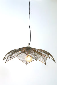 Hanging lamp 72x29 cm PAVAS antique bronze