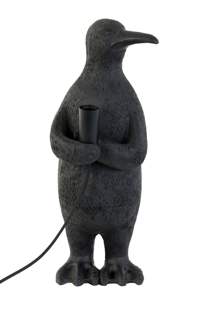 Table lamp E14 21x17x41 cm PENGUIN matt black