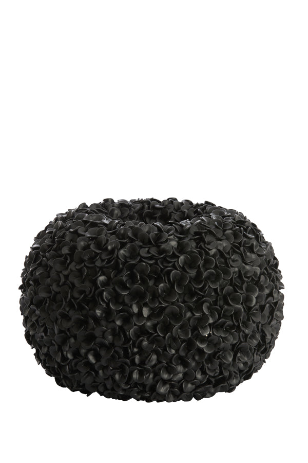 Vase deco 47,5x30 cm PHYLIA matt black