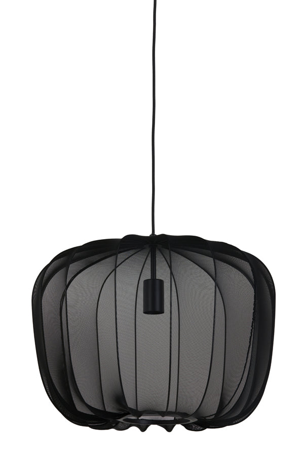 Hanging lamp 50x37,5 cm PLUMERIA black