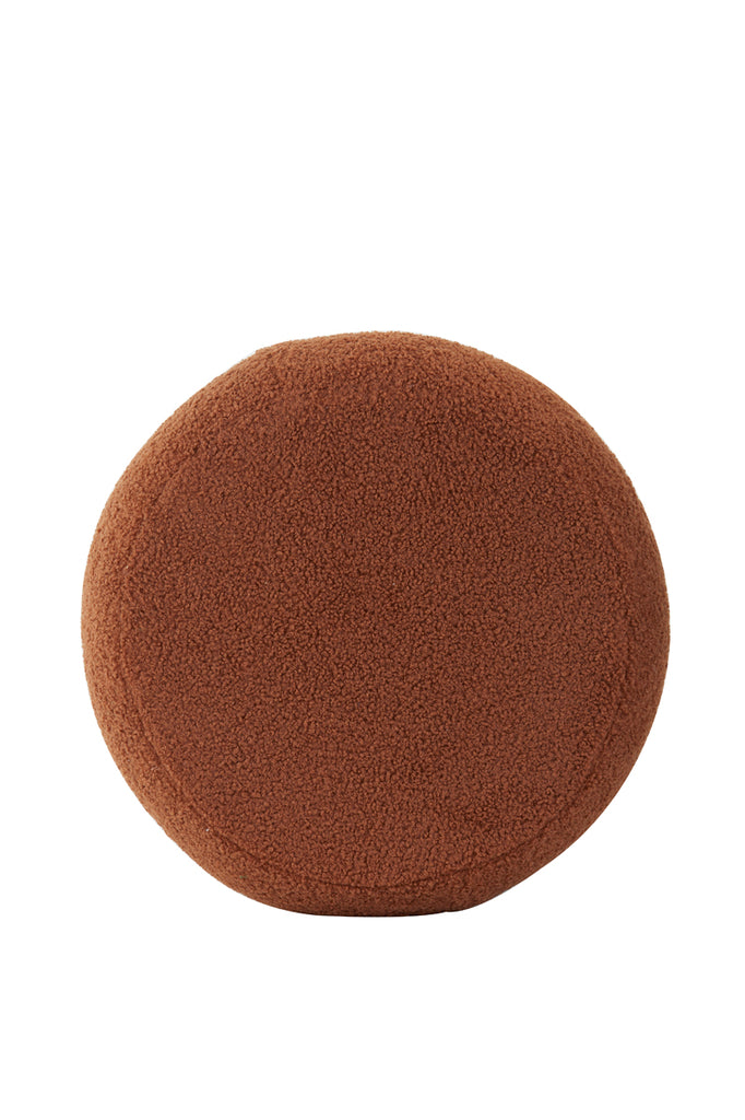 Pouf 40x45 cm KIMI teddy terra+gold