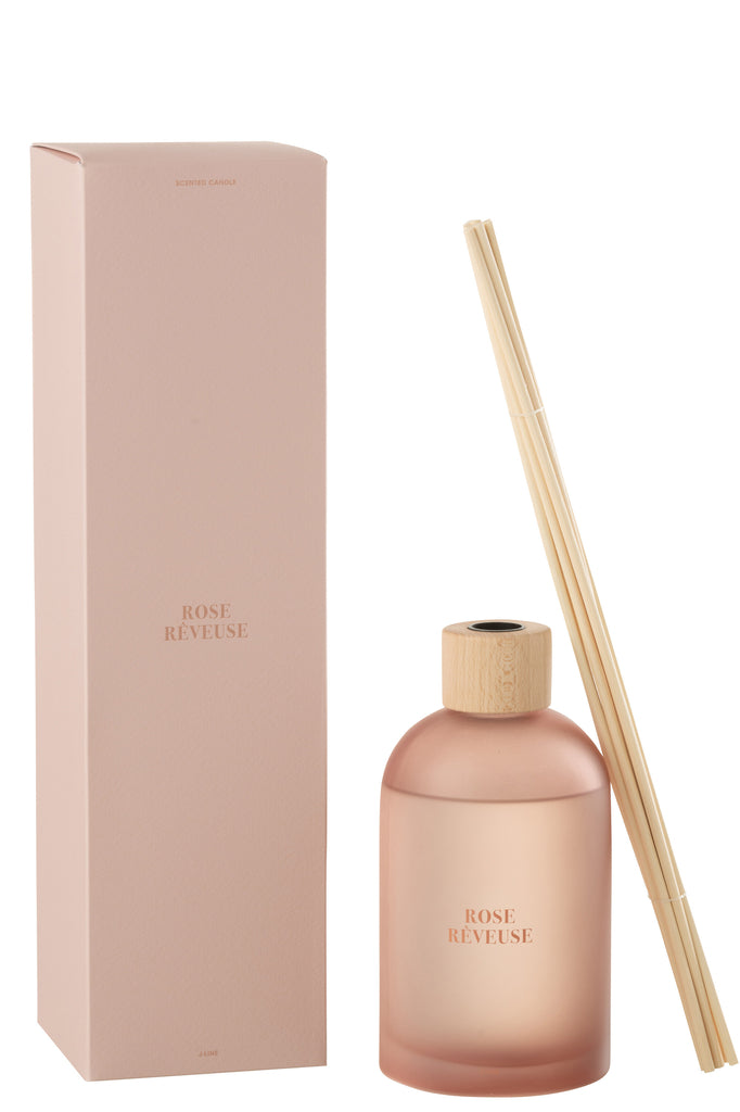 Reed Diffuser Accords Essentiels Rose Rêveuse-550Ml