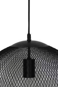 Hanging lamp 50x48 cm REILLEY matt black