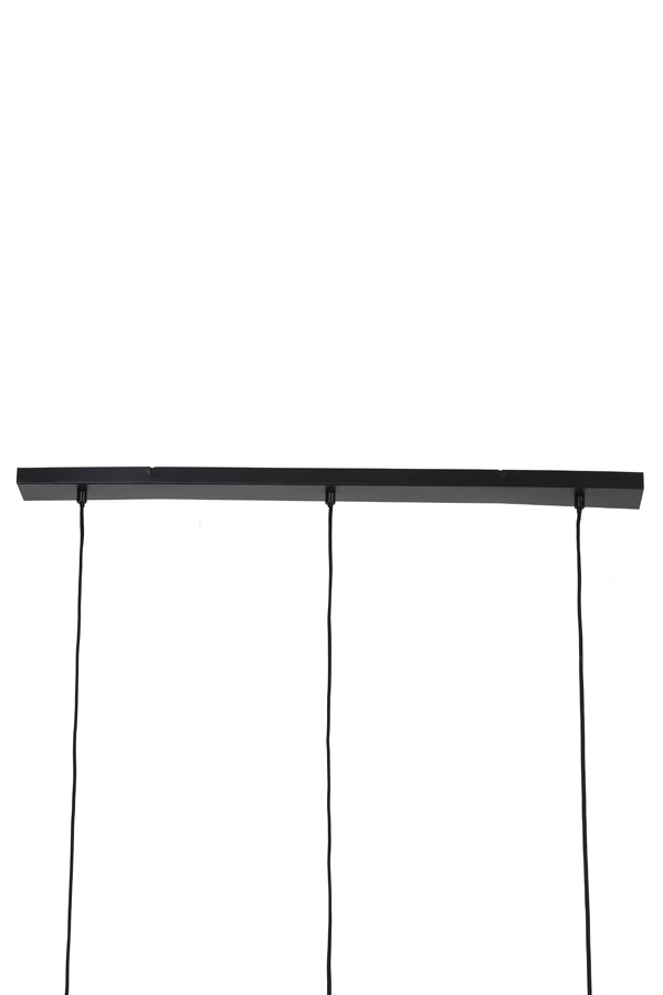 Hanging lamp 3L 101x29x120 cm REILLEY black