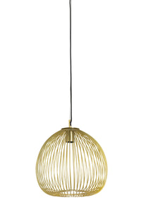 Hanging lamp 34x35 cm RILANA light gold