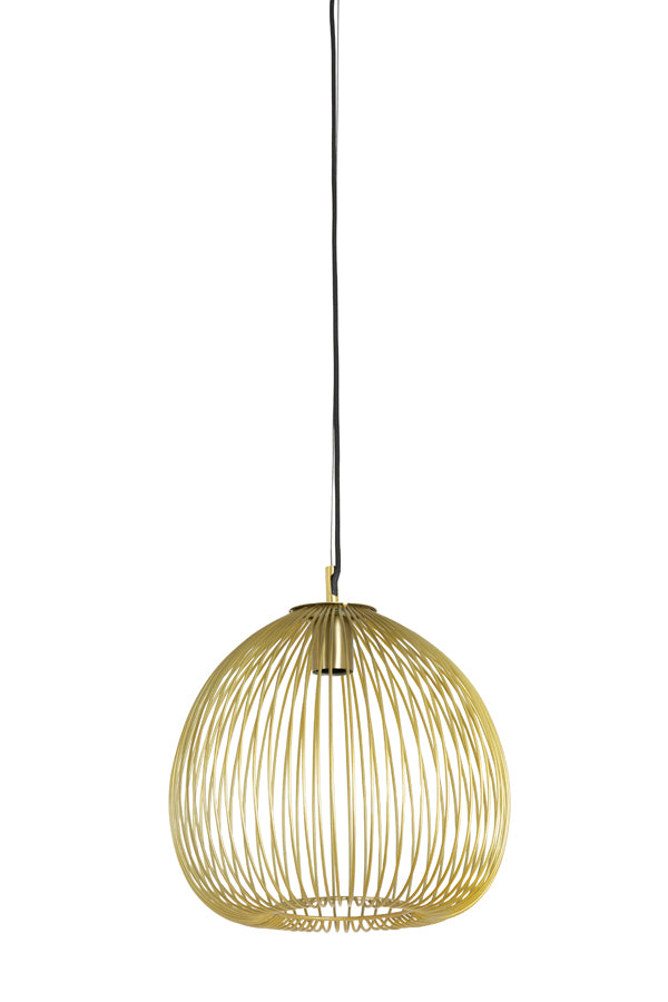 Hanging lamp 34x35 cm RILANA light gold