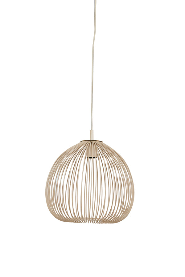 Hanging lamp 34x35 cm RILANA matt beige