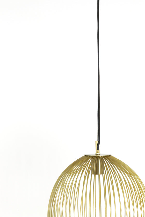 Hanging lamp 34x35 cm RILANA light gold