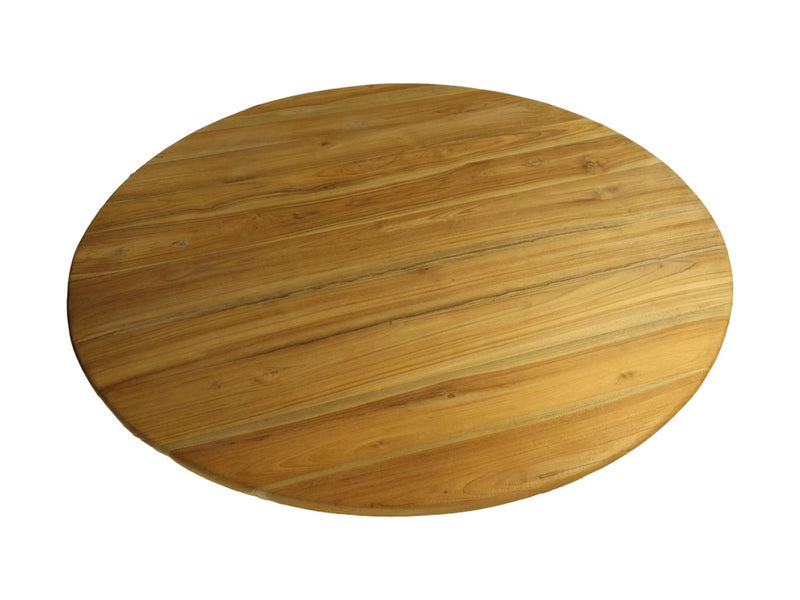 Ronde eettafel - ø120x75 - Naturel - Teak