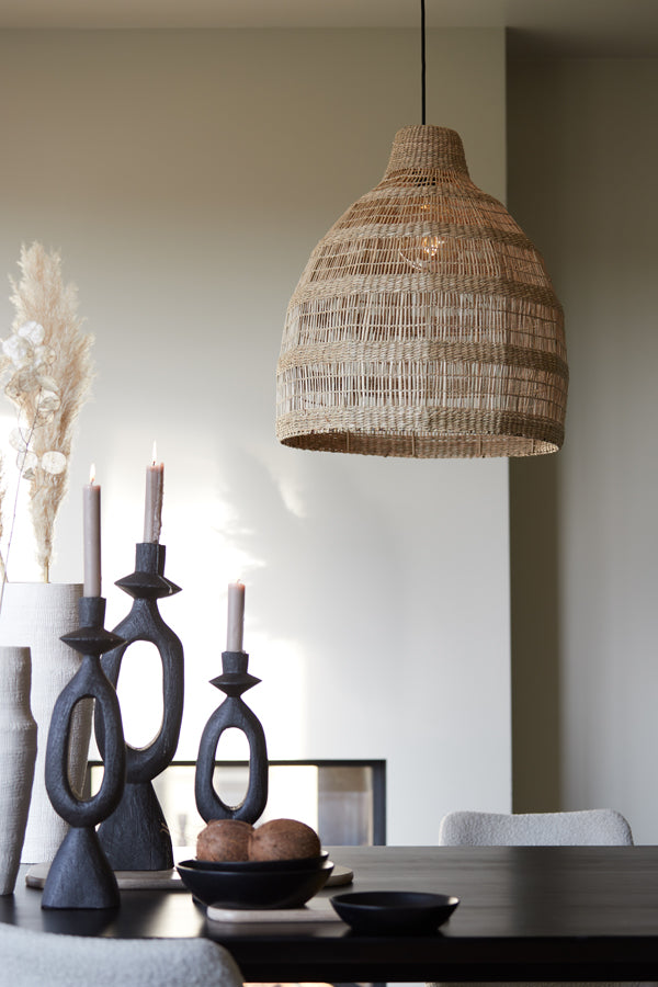 Hanging lamp 50x57 cm SAGAR seagrass natural