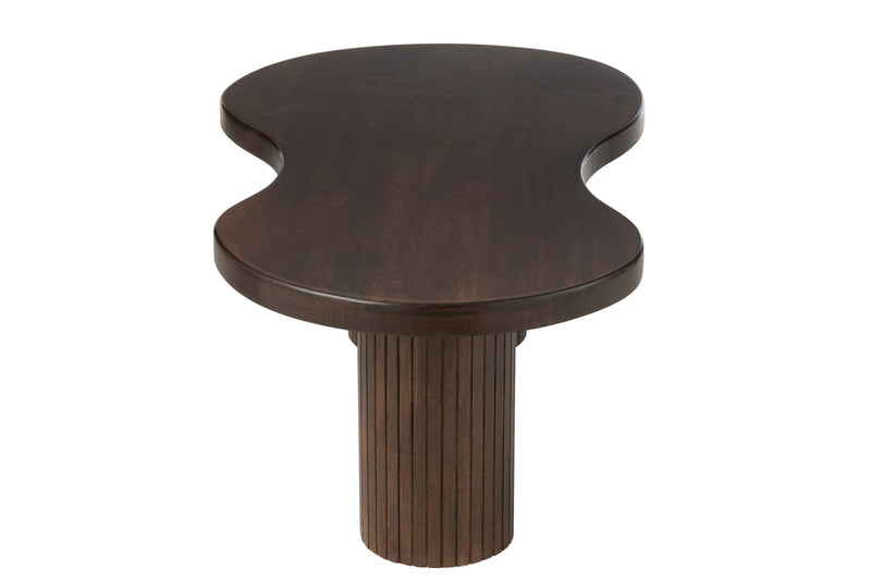 Salon Table Infinity Mango Wood Brown Small