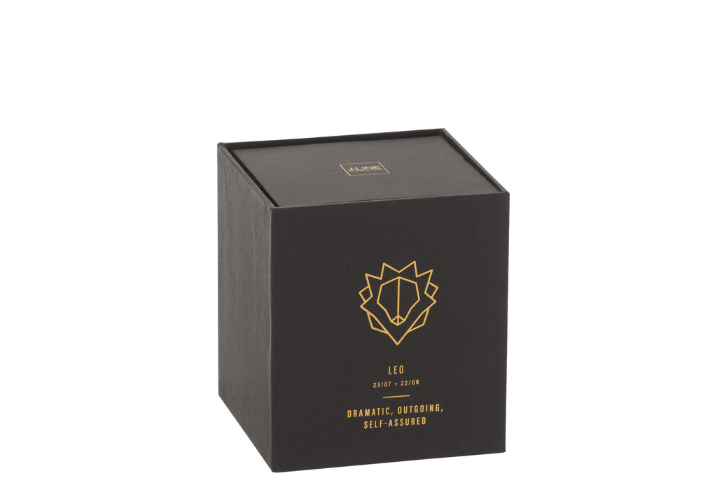 Scented Candle Astro  Leo Black-50H