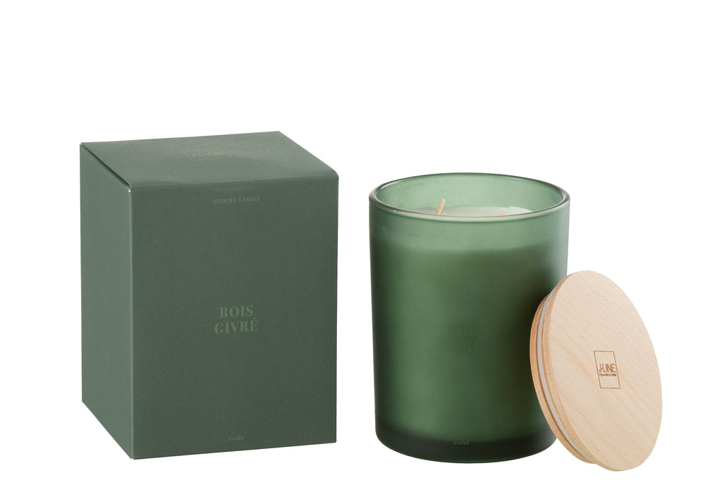 Scented Candle Accords Essentiels Bois Givré-52H