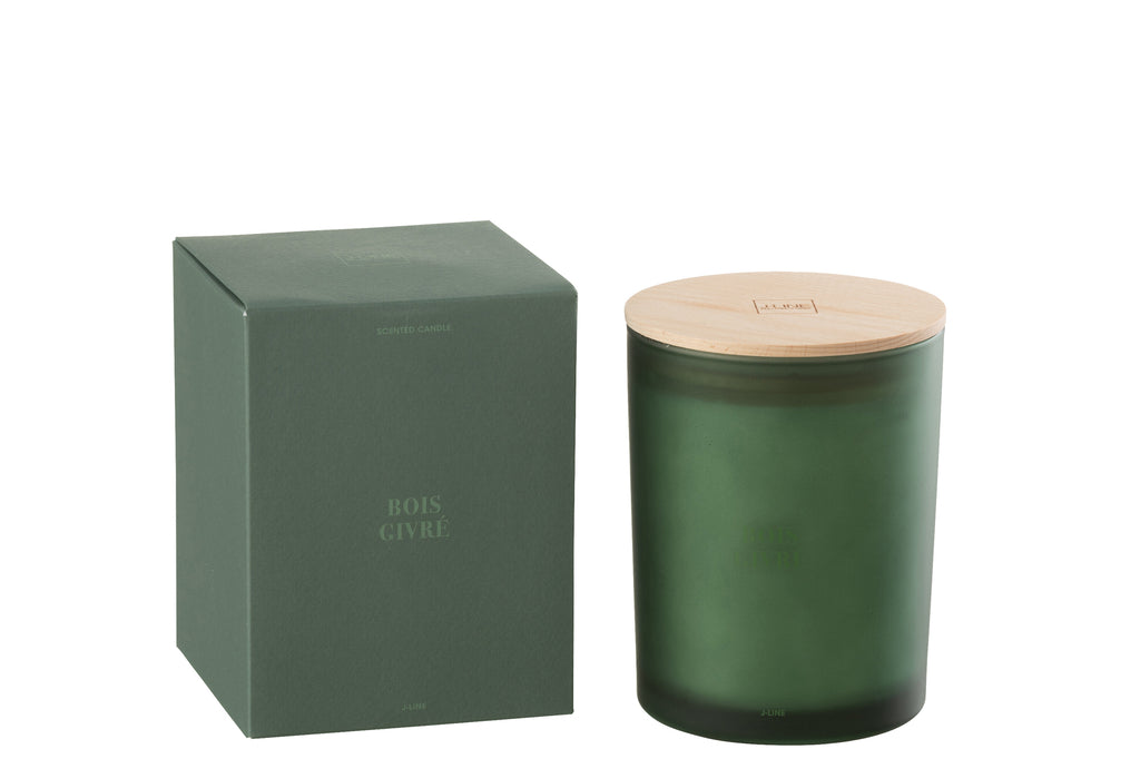 Scented Candle Accords Essentiels Bois Givré-52H