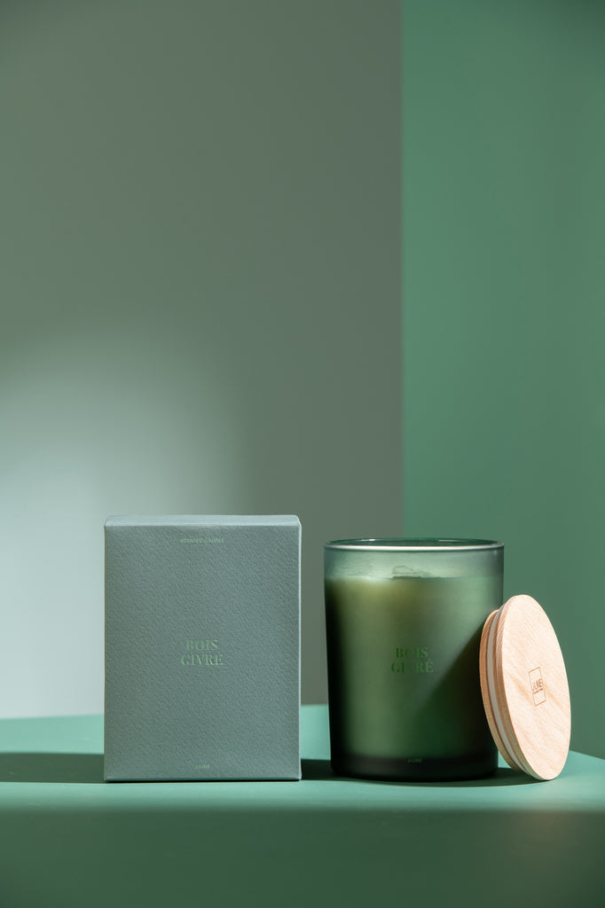 Scented Candle Accords Essentiels Bois Givré-52H