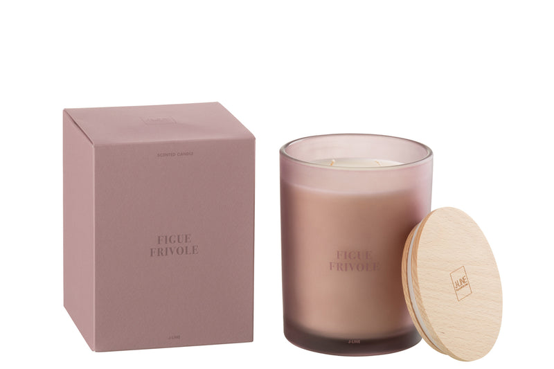 Scented Candle Accords Essentiels Figue Frivole-52H