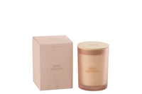 Scented Candle Accords Essentiels Rose Rêveuse-38H