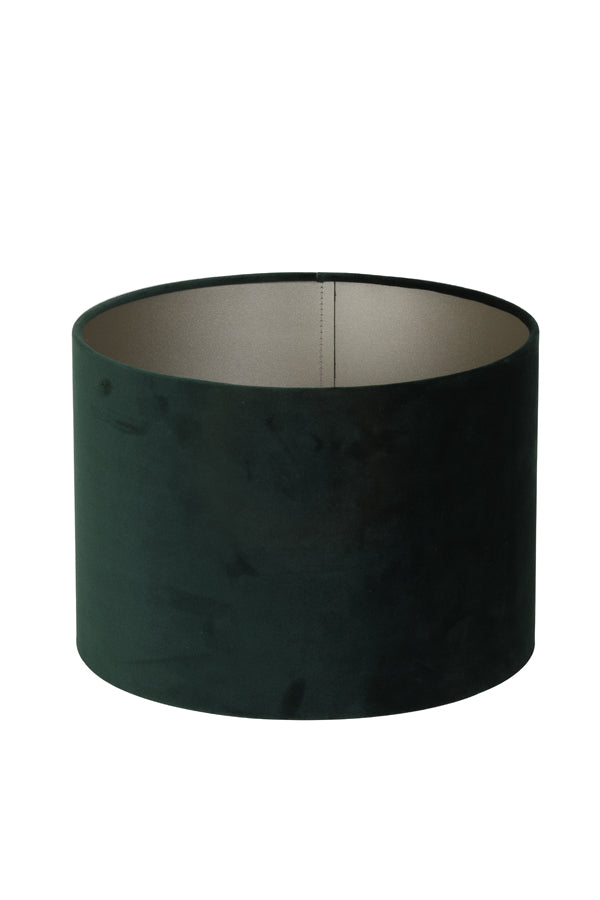 Shade cylinder 30-30-21 cm VELOURS dutch green