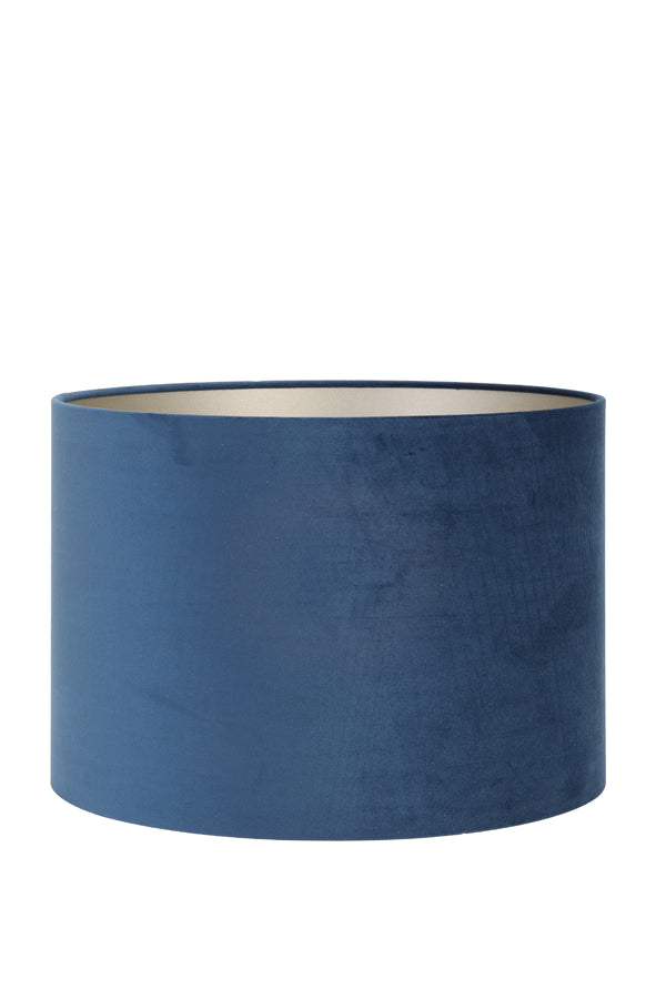 Shade cylinder 30-30-21 cm VELOURS petrol blue