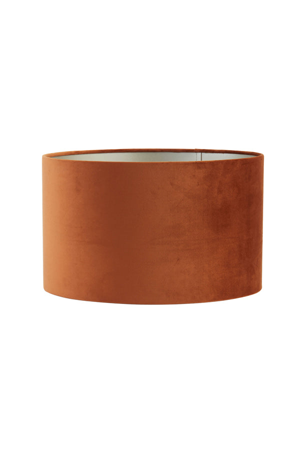 Shade cylinder 35-35-21 cm VELOURS terra