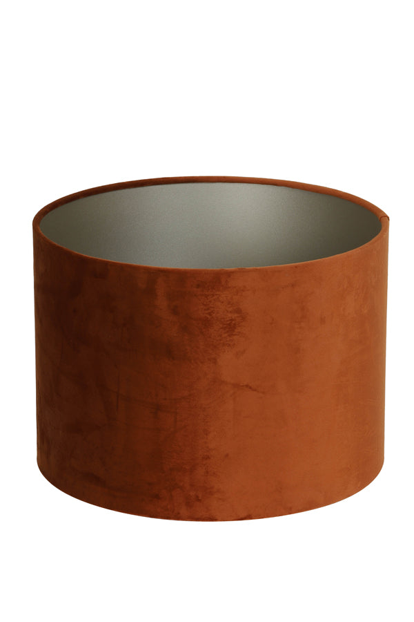 Shade cylinder 35-35-21 cm VELOURS terra