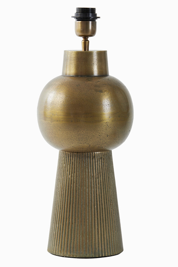 Lamp base 20x42 cm SHAKA antique bronze