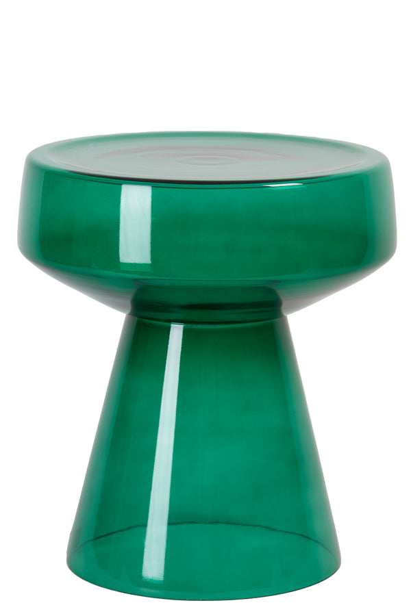 Side table 37x44 cm DAKWA glass green