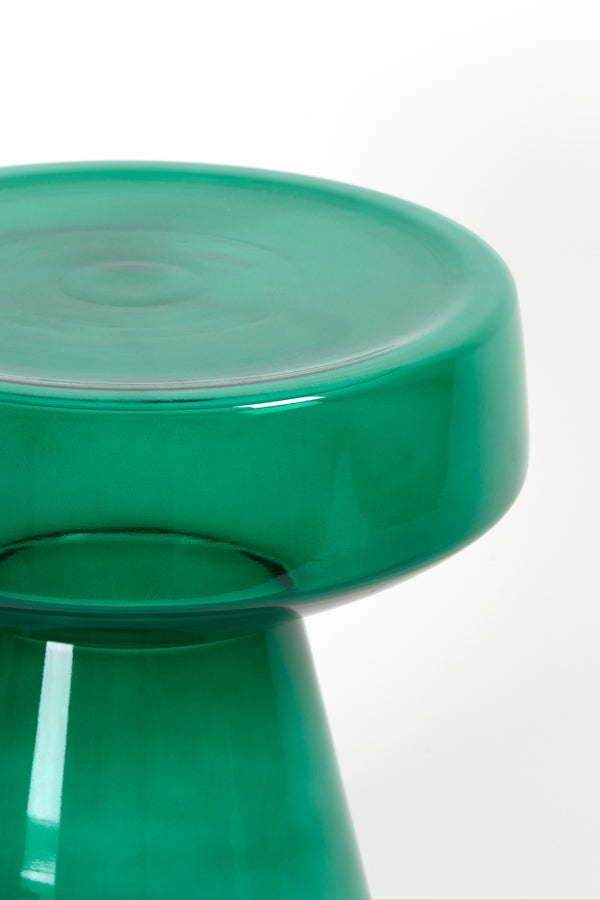 Side table 37x44 cm DAKWA glass green