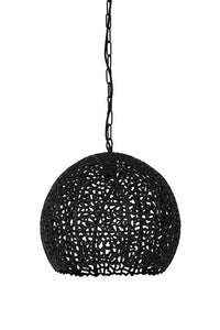 Hanging lamp 39x38 cm SINULA matt black