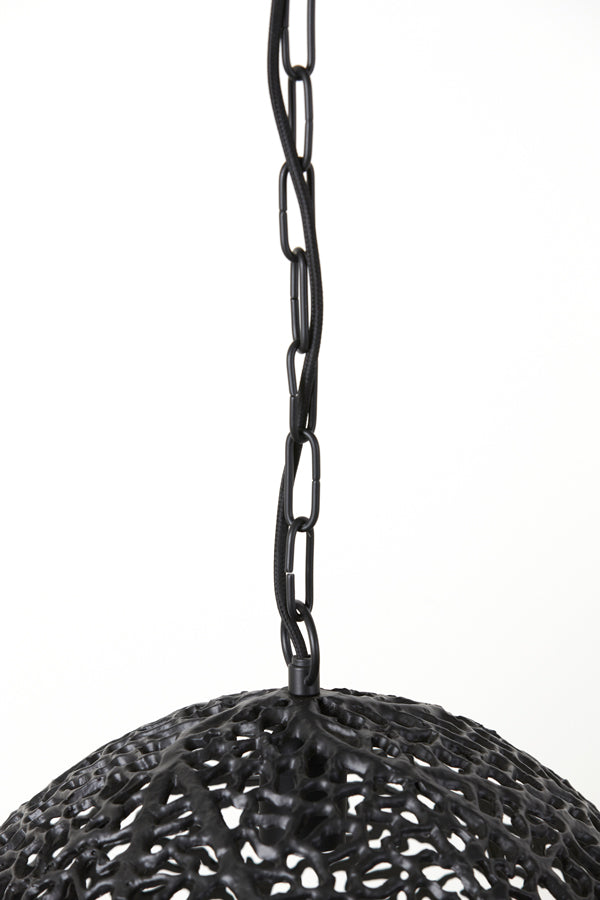 Hanging lamp 39x38 cm SINULA matt black