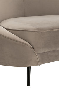 Sofa Elisabeth Textile Silver