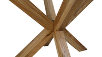 Spider leg - 75x75x72 - Metaal/acacia - Naturel