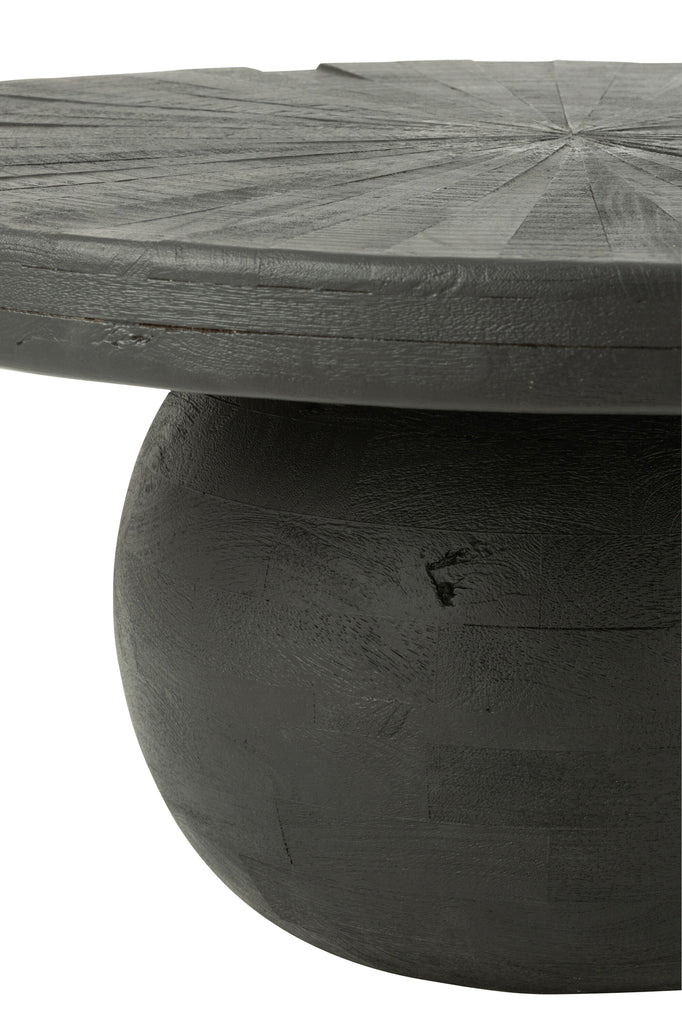 Table Bowl Shanil Wood Black