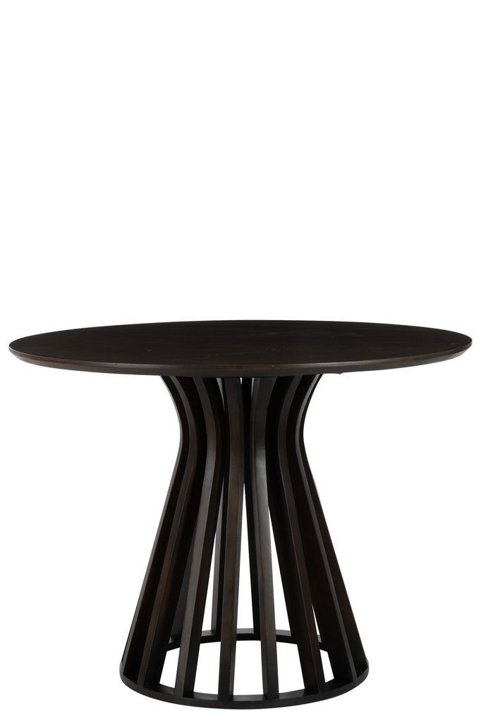 Table Connie Mango Wood Dark Brown