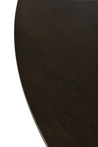 Table Connie Mango Wood Dark Brown