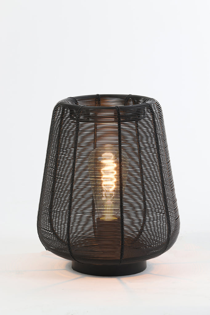 Table lamp 22x26 cm ADETA matt black