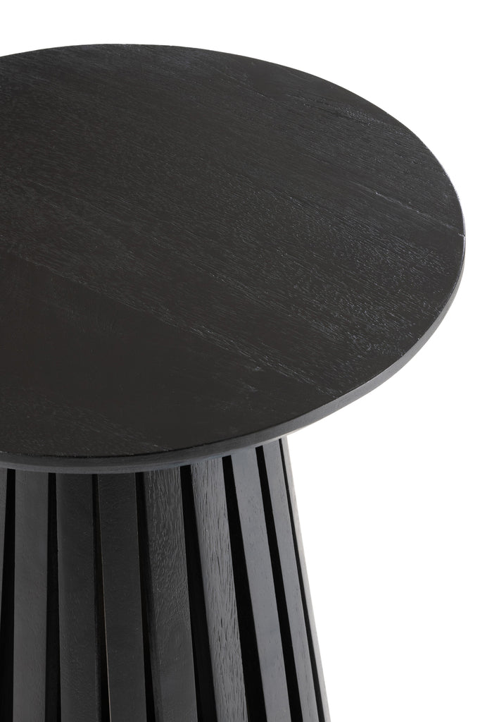 Table Vincent Mango Wood Black Small