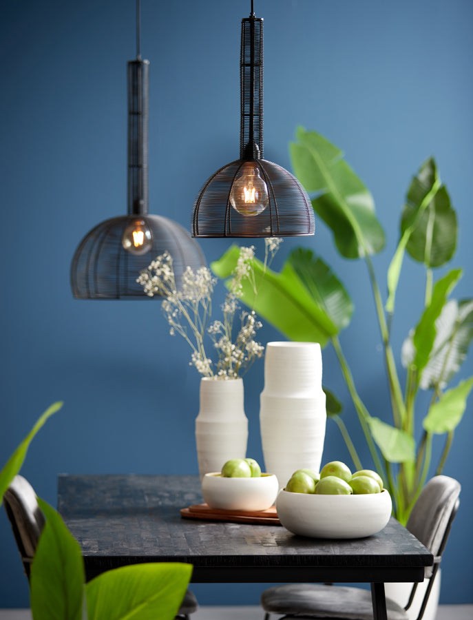 Hanging lamp 38,5x70 cm TARTU matt black