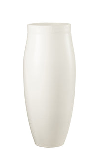 Vase Gio Ceramic White Large