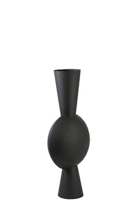 Vase deco 37,5x22x81 cm KAVANDU matt black