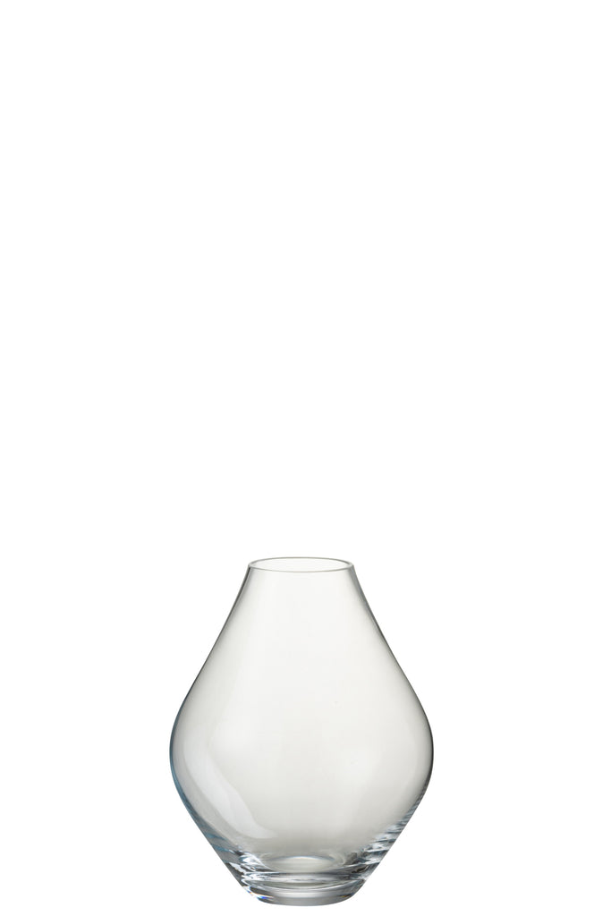 Vase Abby Glass Transparent Small