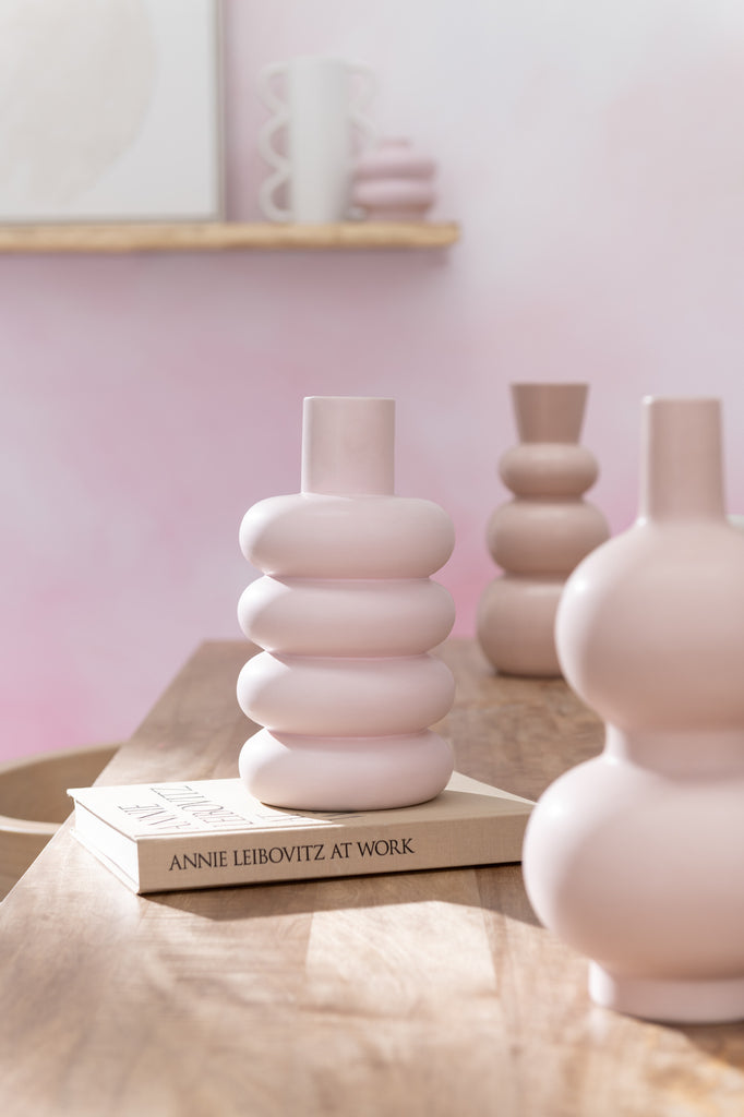 Vase Buoy Dolomite Pink