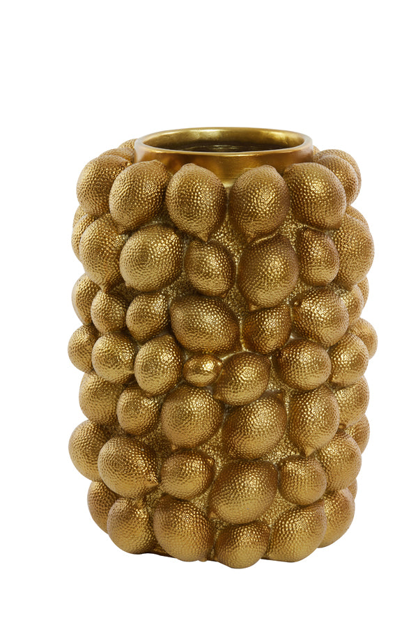 Vase deco 31x41 cm LEMON antique bronze