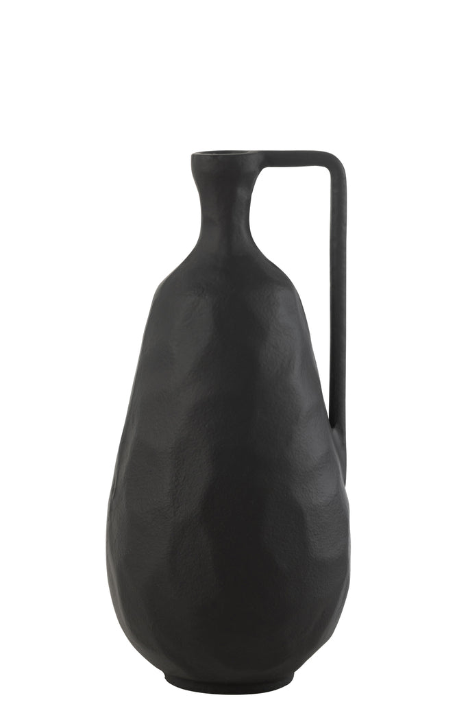 Vase Goa Aluminium Black Large